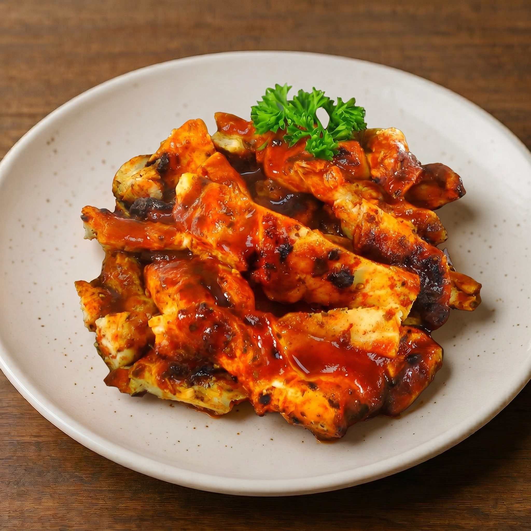 Spicy Chicken Strips.