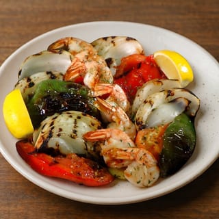 Shrimp Kebab Entree