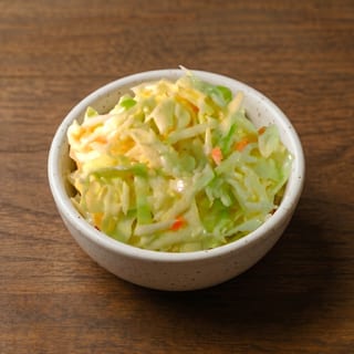 Coleslaw or Tomato & Cucumber Salad