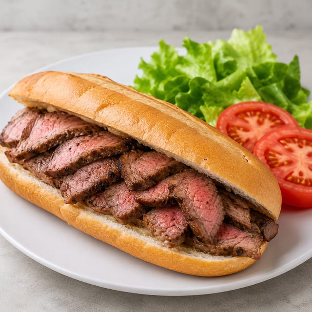 Steak Hero Sandwich.