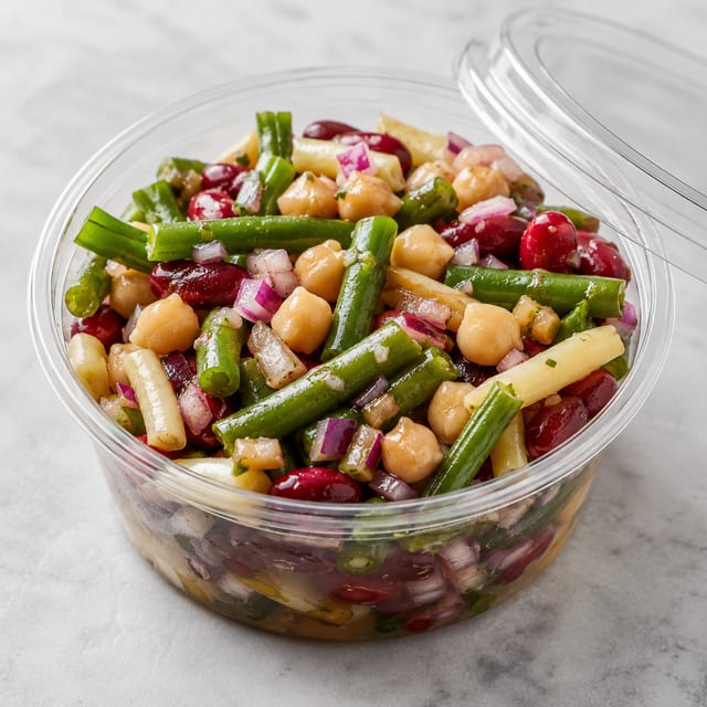 3-Bean Salad or Greek Pasta Salad.