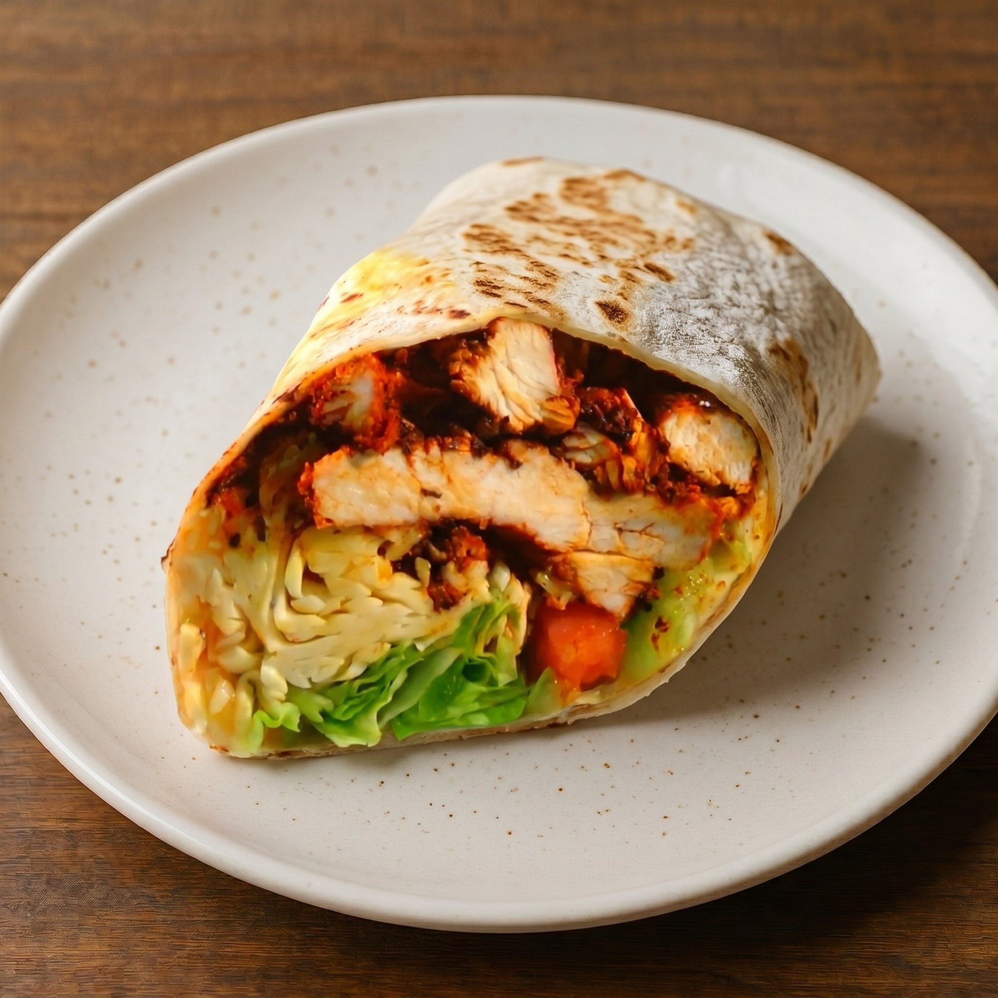 Classic Grilled Chicken Wrap.